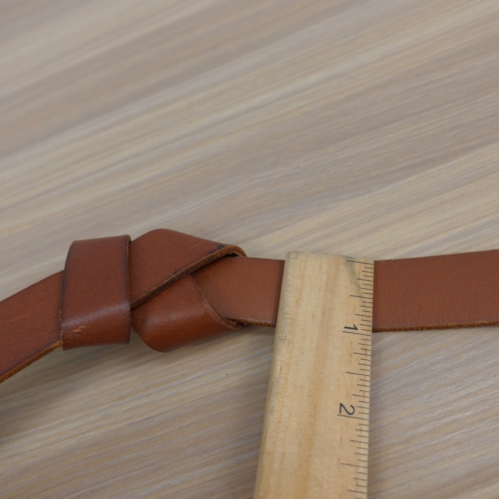 Ren Faire Leather Knot Belt Women SMALL Brown Swashbuckler Pirate LIVE LOVE LOFT - Picture 6 of 11